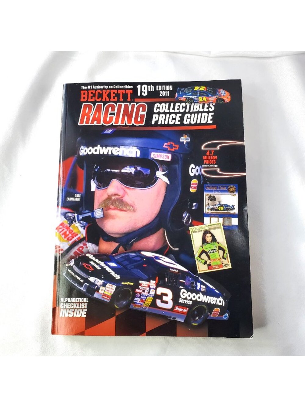 Beckett Racing Collectibles Price Guide 19th Edition 2011 Dale Earnhardt Cover